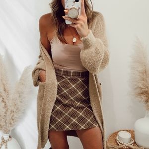 Tan Cardigan